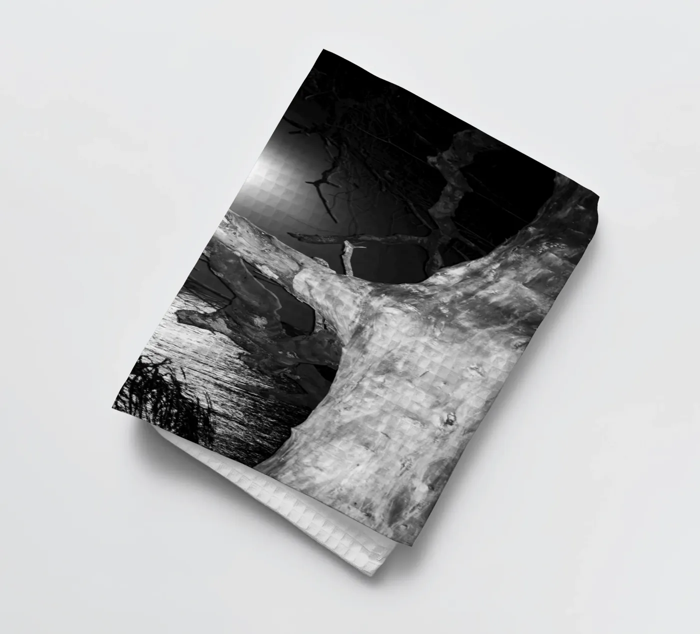 Moon tea towel by rafael campezato