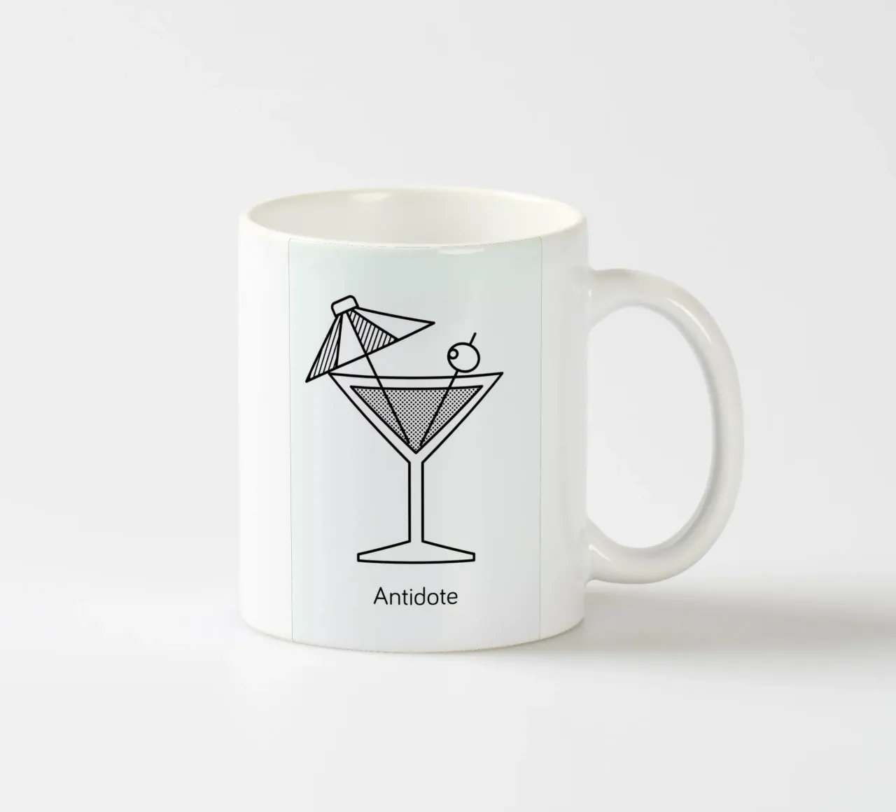 Antidote tazza in ceramica da Chris Wharton