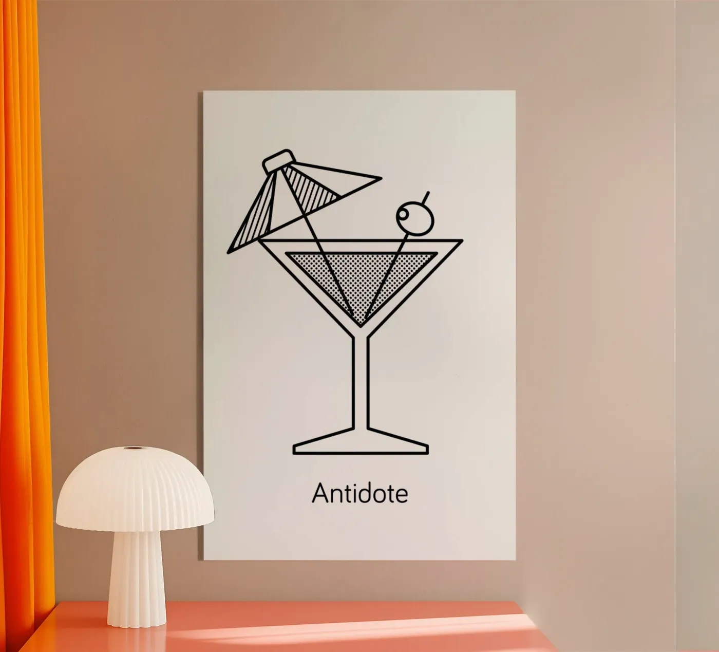 Antidote acryl van Chris Wharton