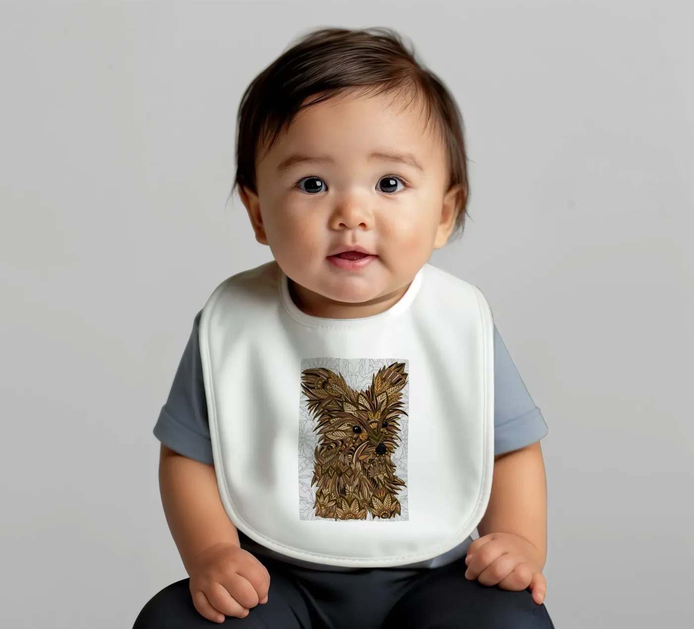 Yorkie bavaglino da Angelika Parker