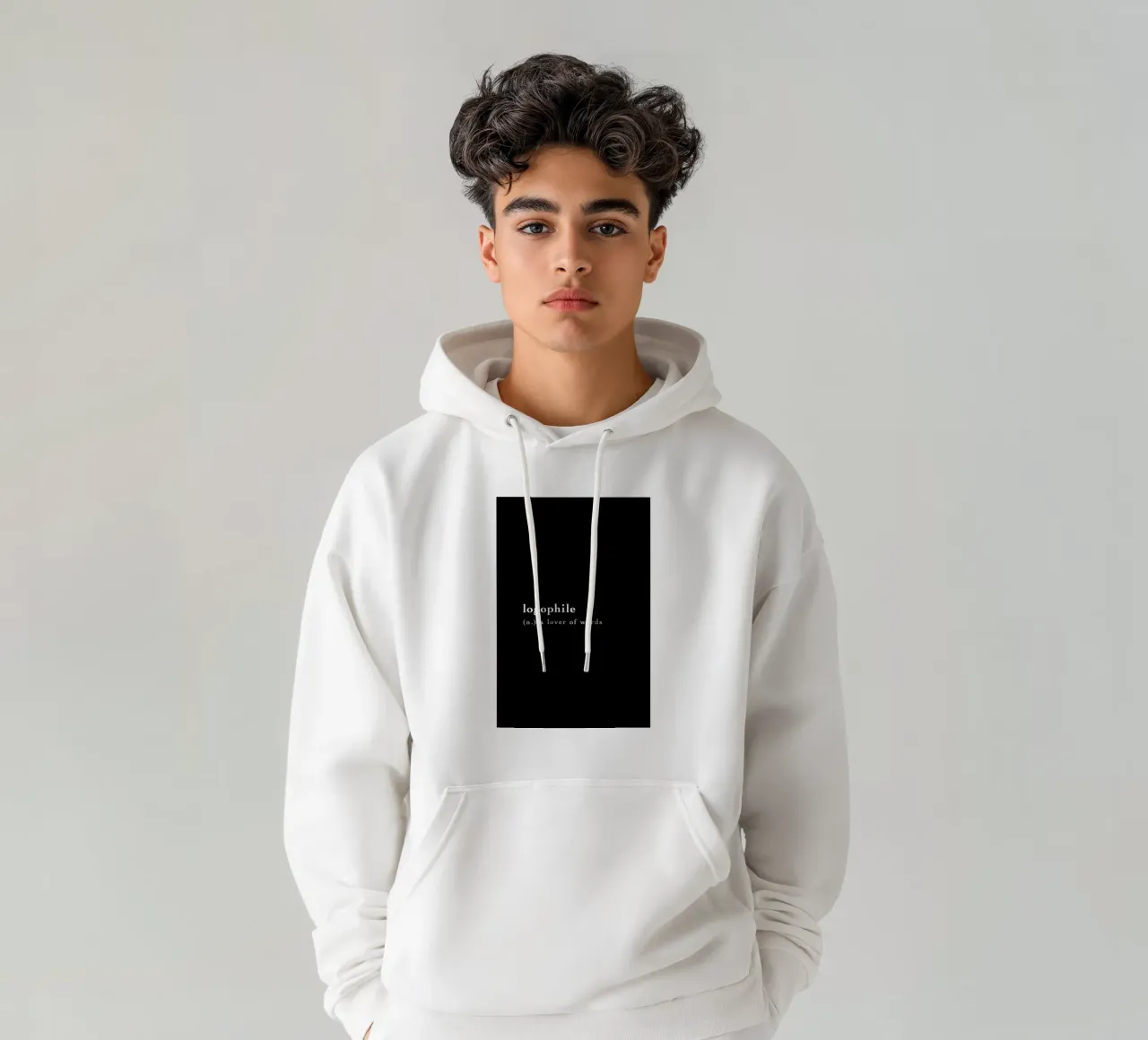 Logophile felpa con cappuccio da Studio One