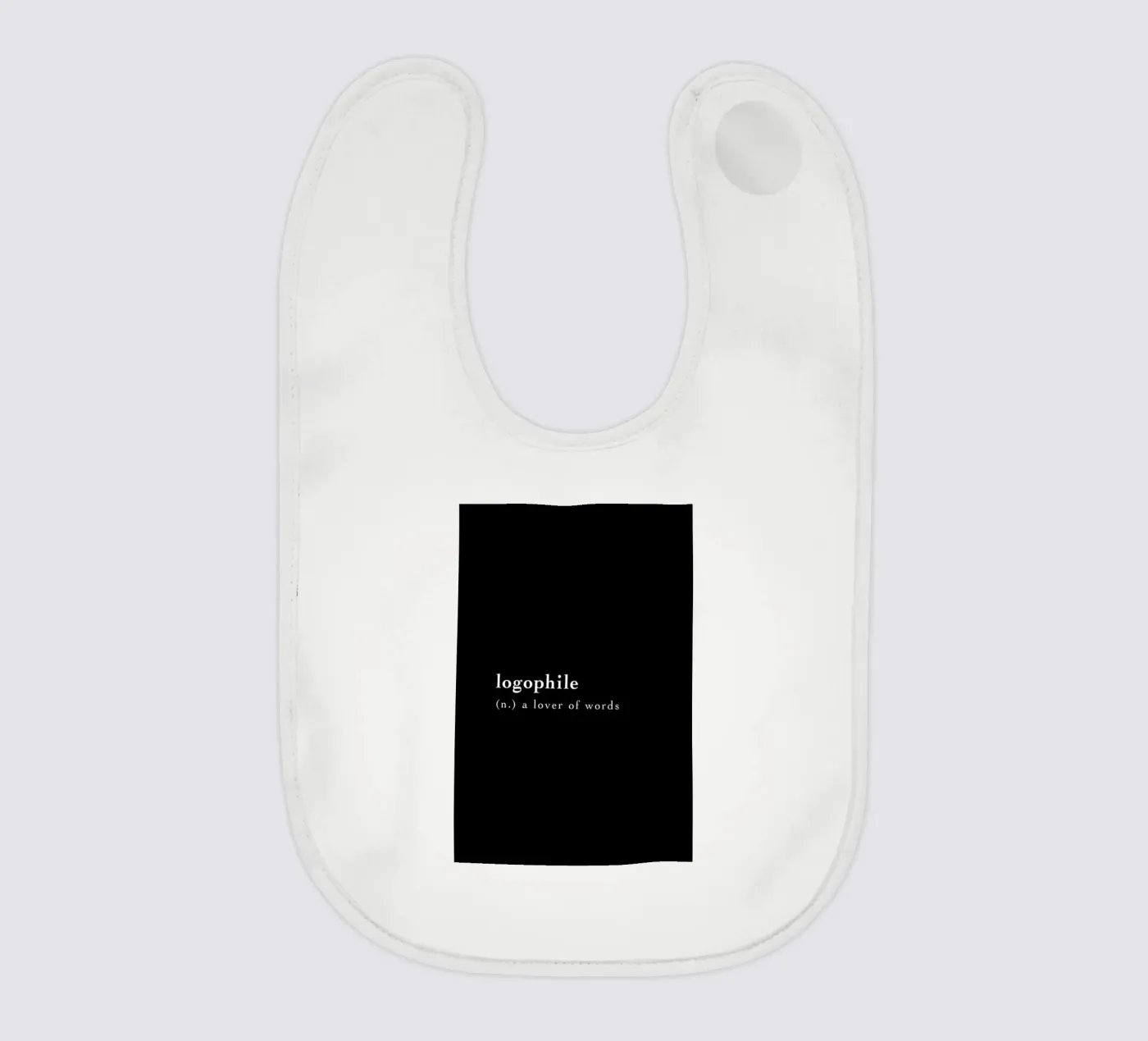 Logophile Babylätzchen von Studio One