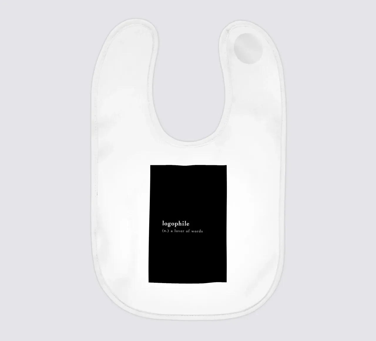 Logophile babero de Studio One