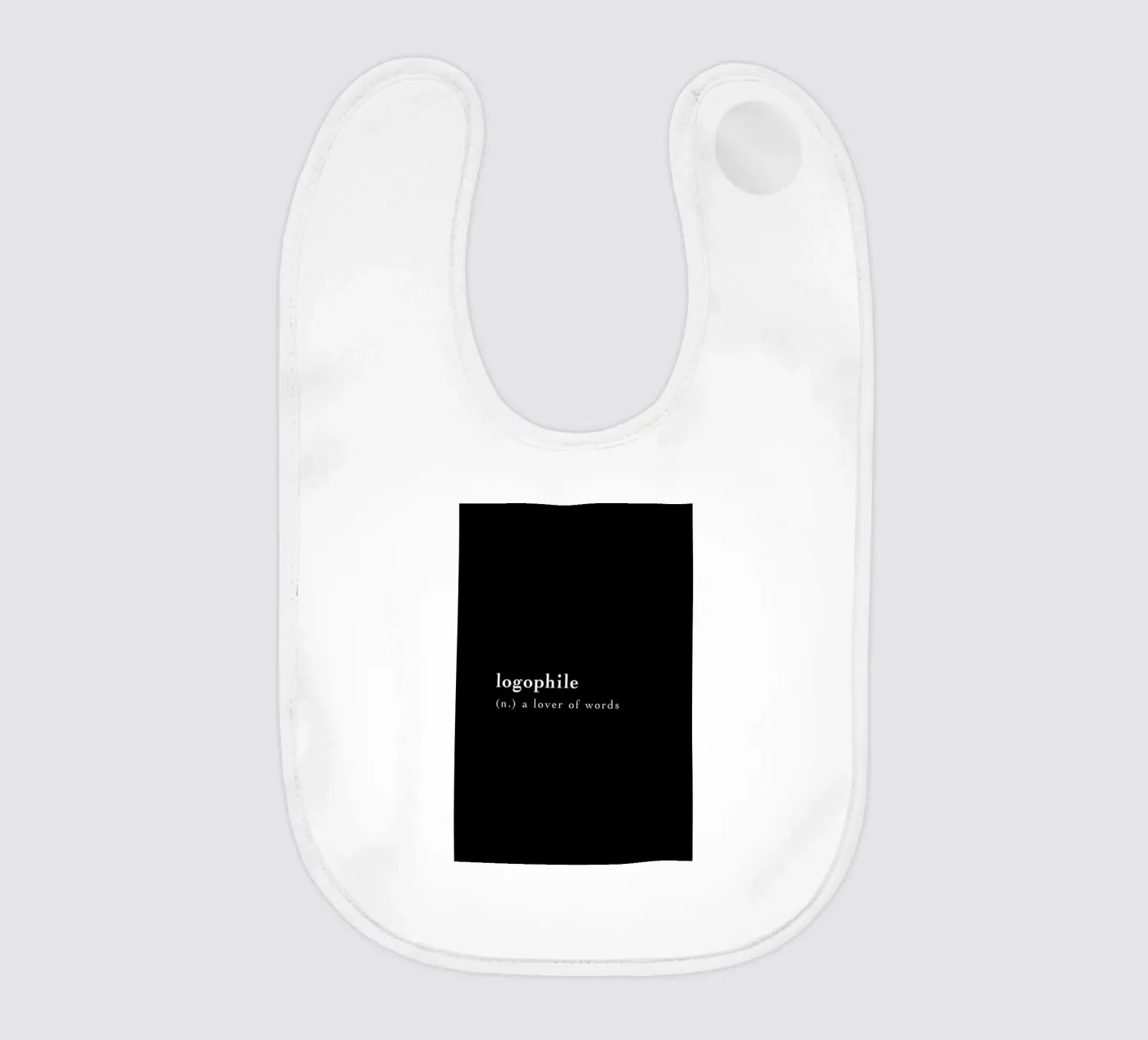 Logophile Babylätzchen von Studio One