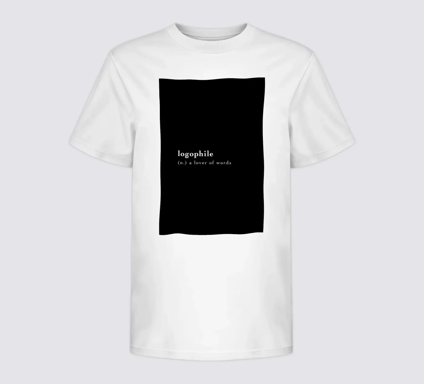 Logophile kinder t-shirt van Studio One