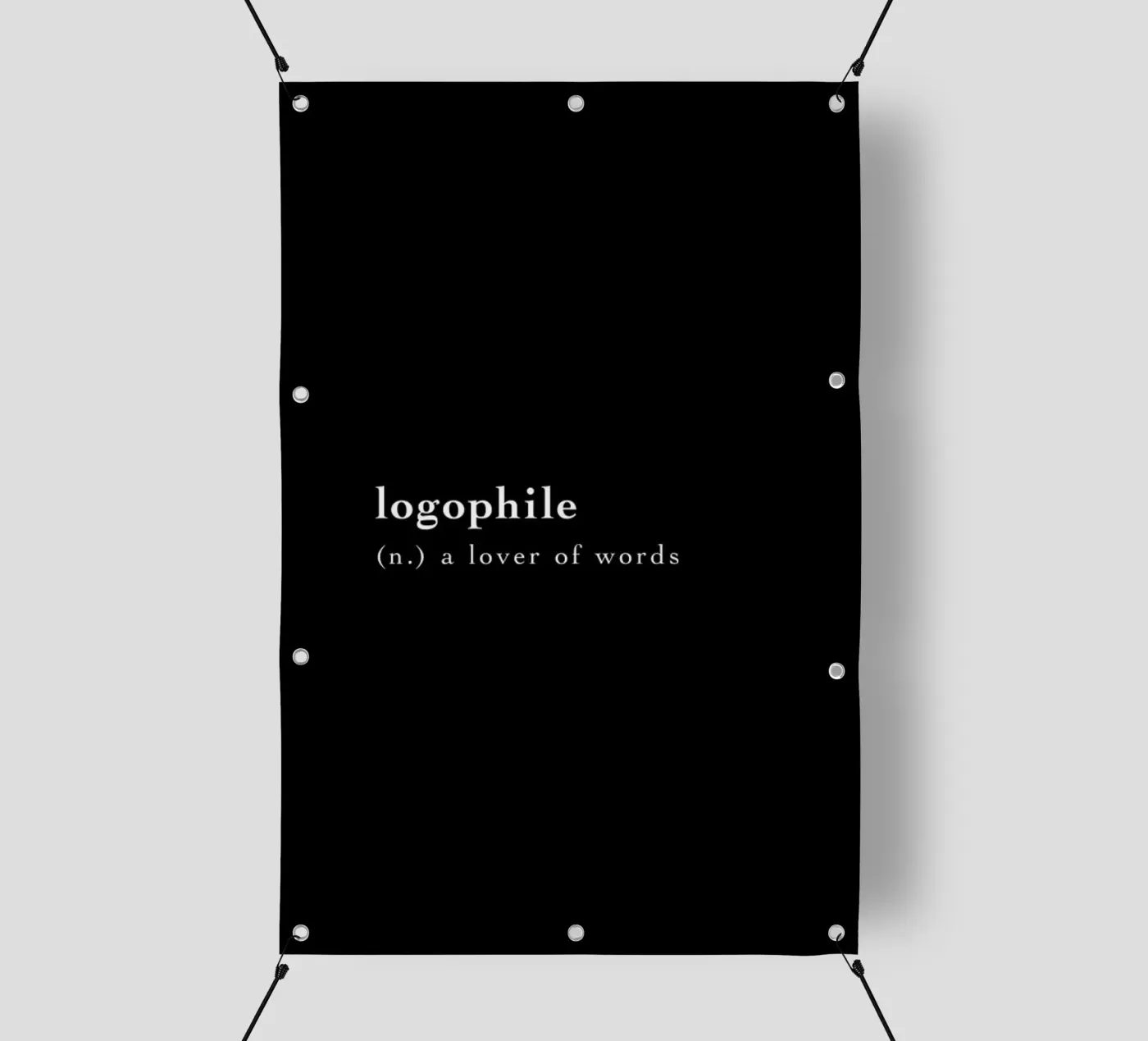 Logophile PVC Plane von Studio One