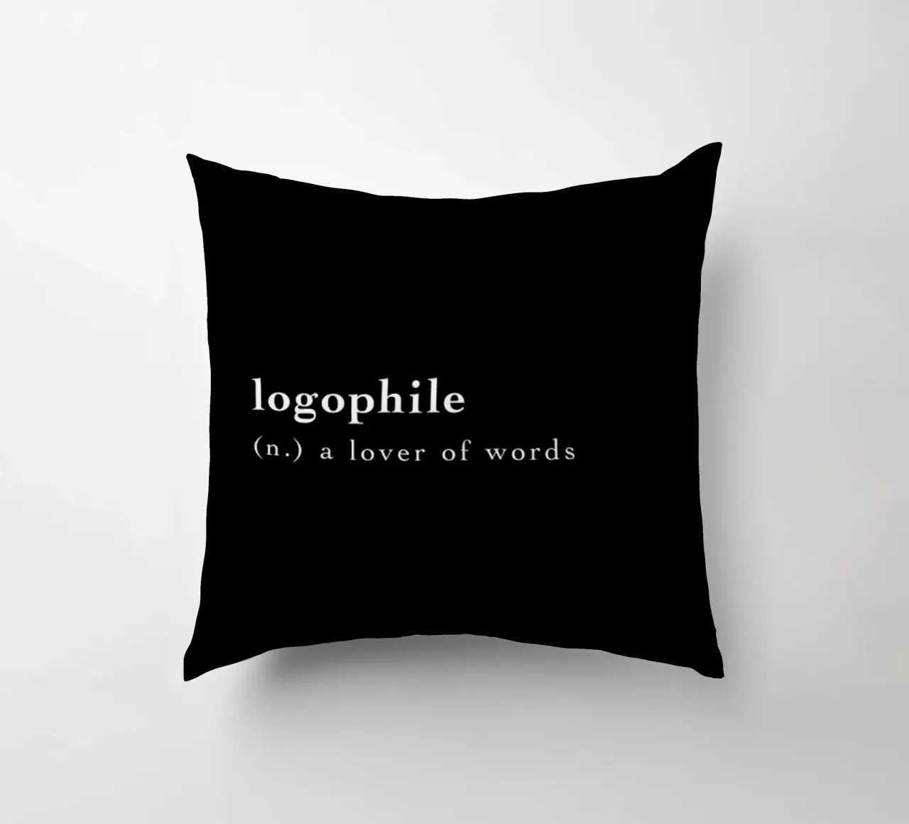 Logophile cojín de Studio One
