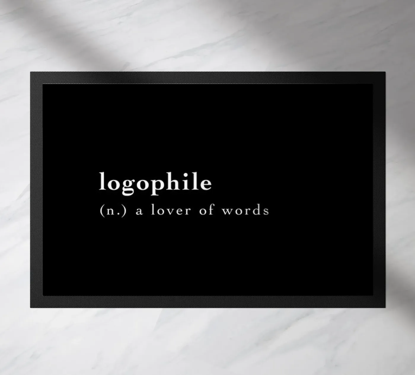 Logophile deurmat van Studio One