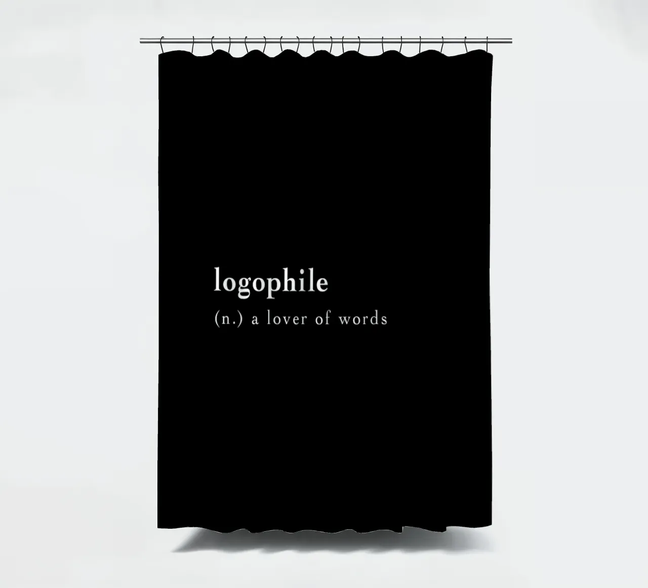 Logophile tenda da doccia da Studio One