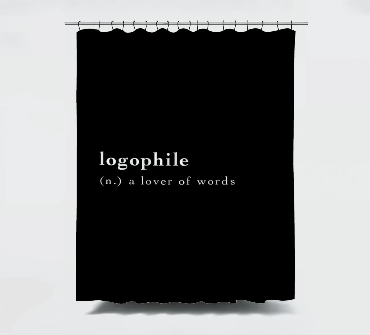 Logophile tenda da doccia da Studio One