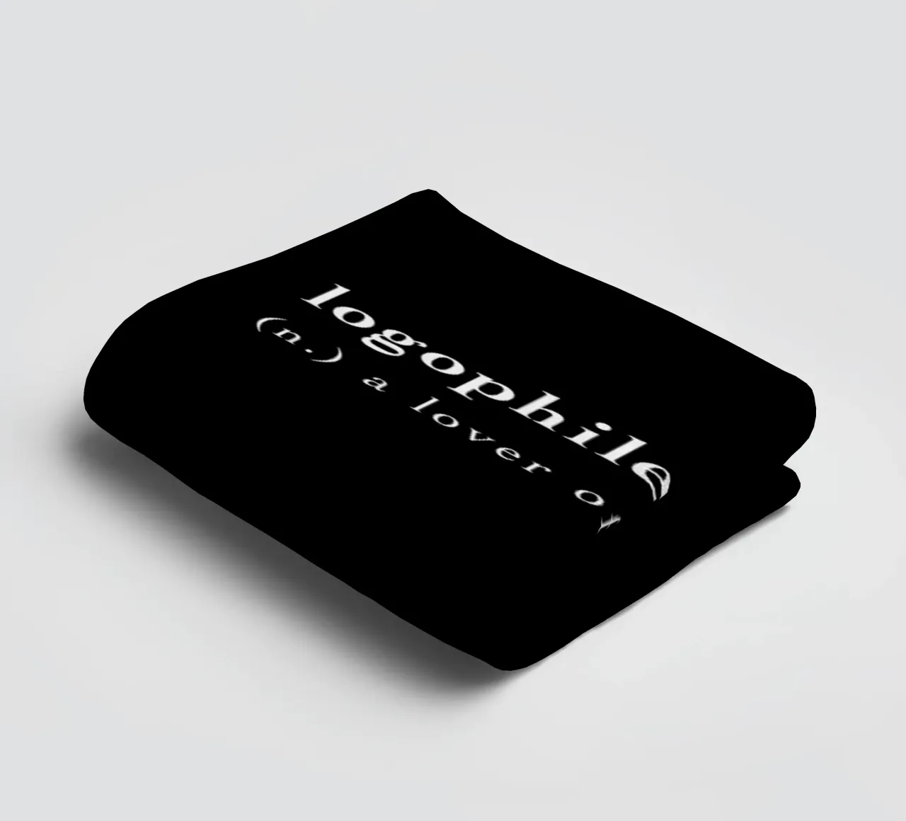 Logophile asciugamano da bagno da Studio One