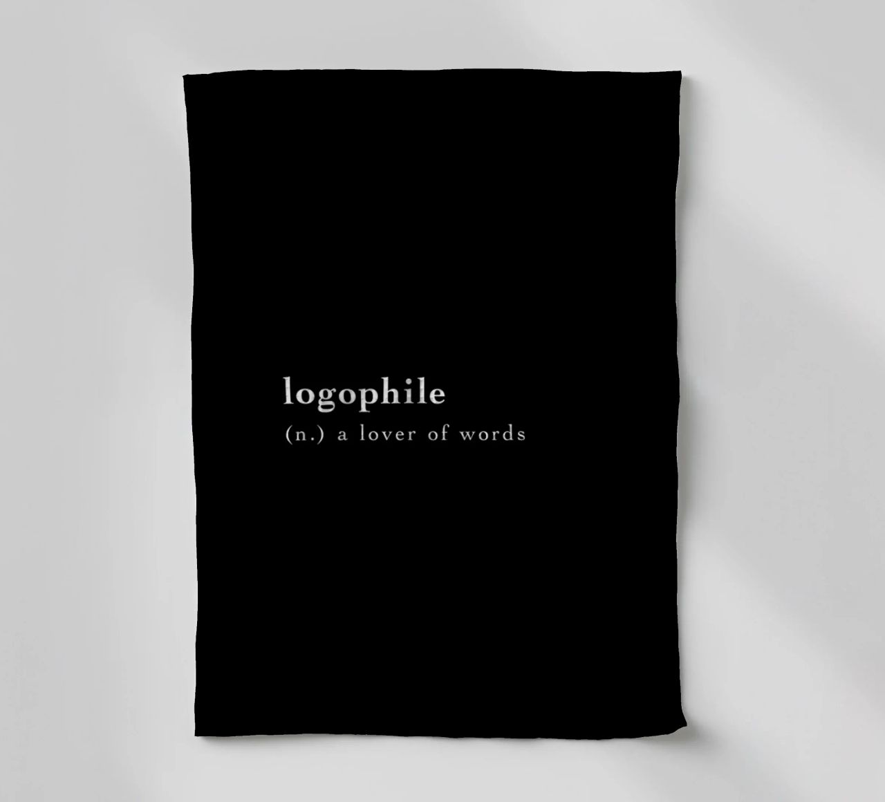 Logophile canovaccio da cucina da Studio One