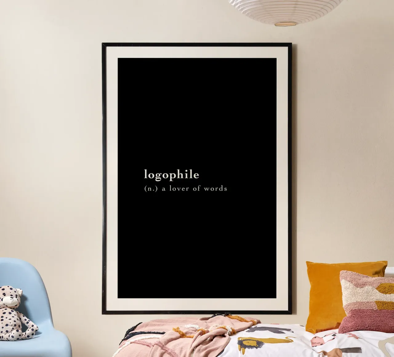 Logophile poster by Studio One