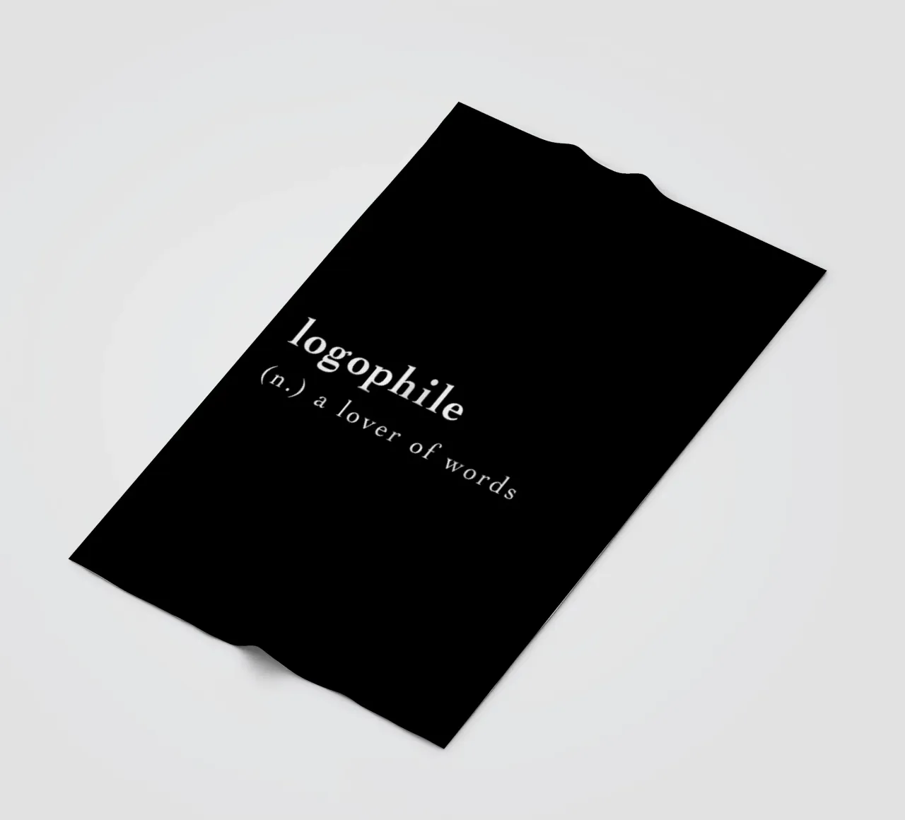 Logophile coperta in pile da Studio One