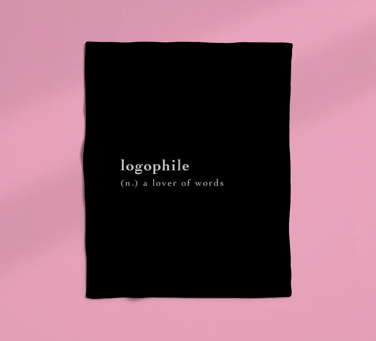 Logophile coperta in pile da Studio One