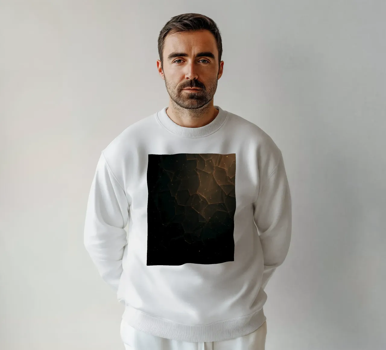 Sfondo moderno con forme geometriche astratte felpa da DesignDoodle