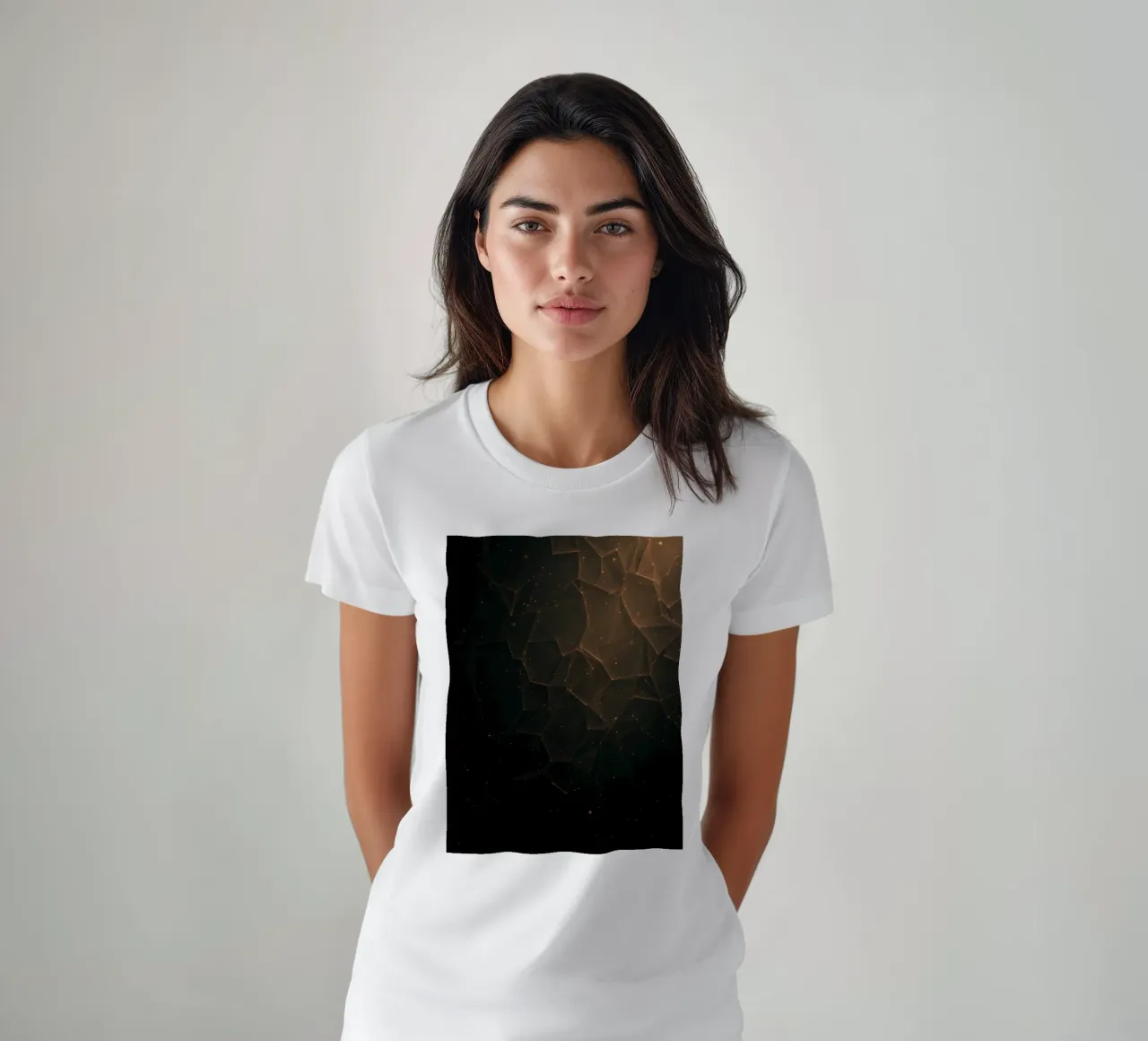 Sfondo moderno con forme geometriche t-shirt da DesignDoodle