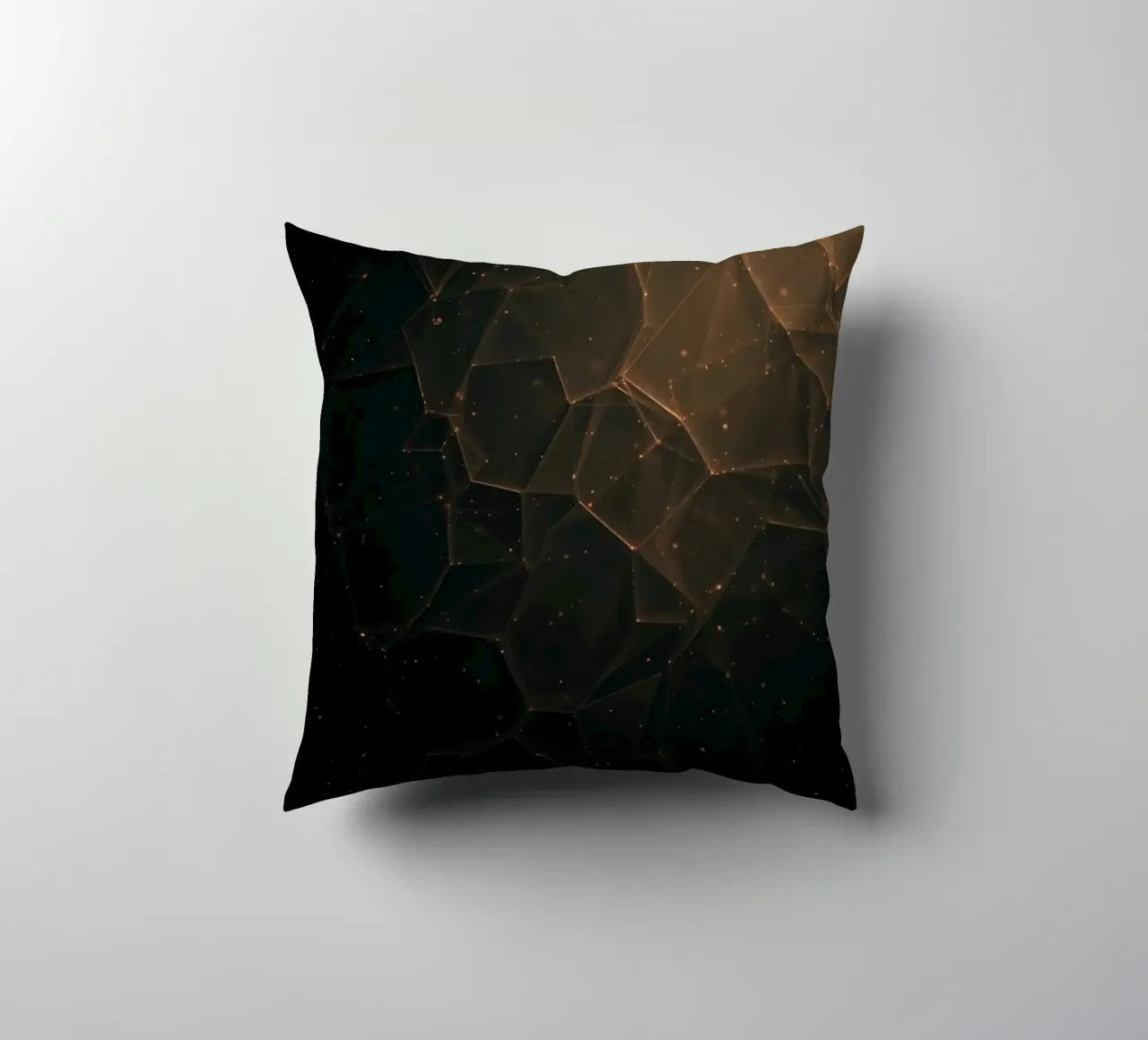 Sfondo moderno con forme geometriche astratte cuscino da DesignDoodle