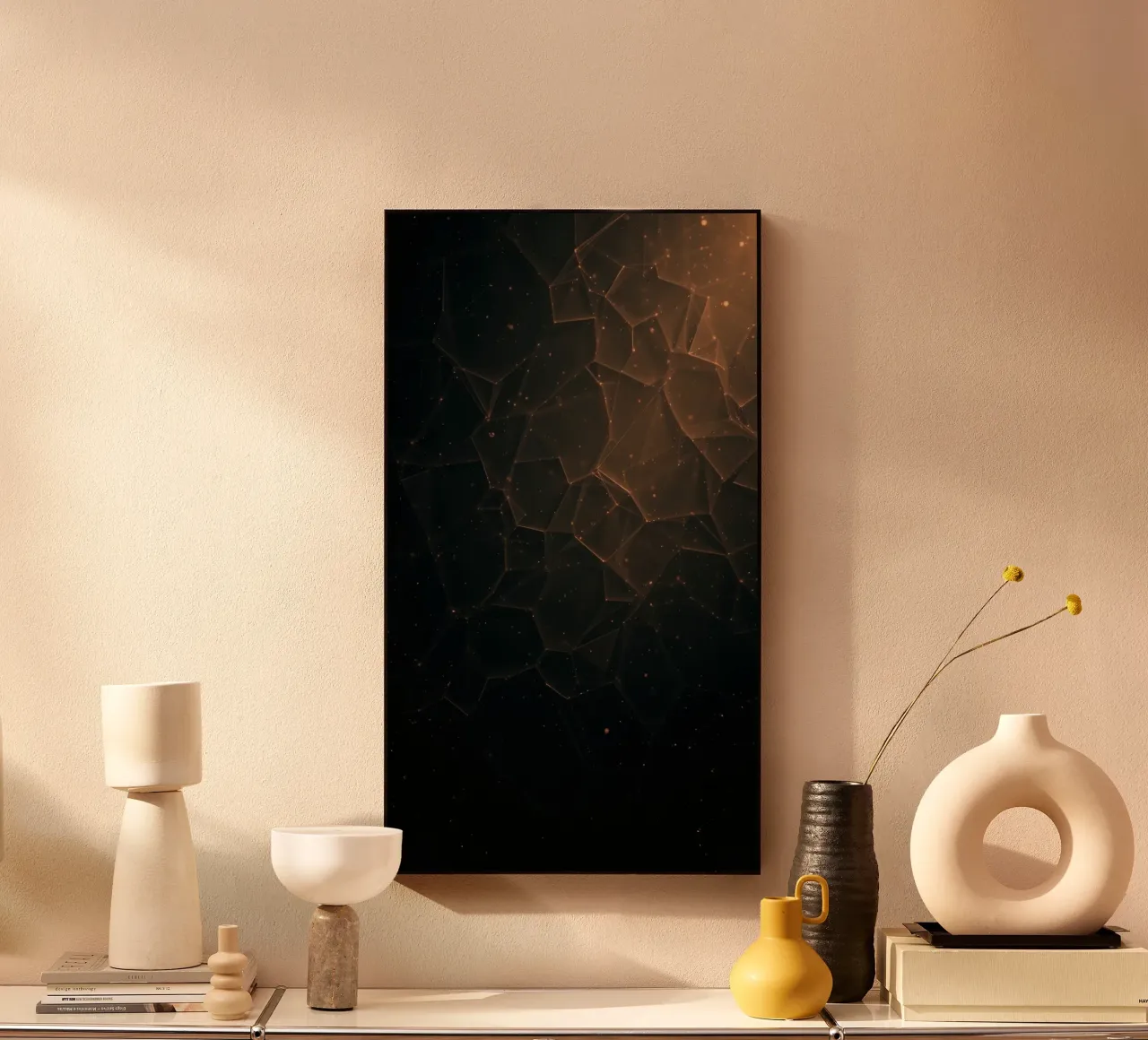 Sfondo moderno con forme geometriche plexiglass da DesignDoodle