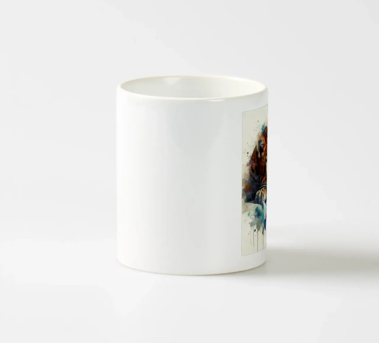 Un leopardo nel mio letto tazza in ceramica da ARTVI-SHOP