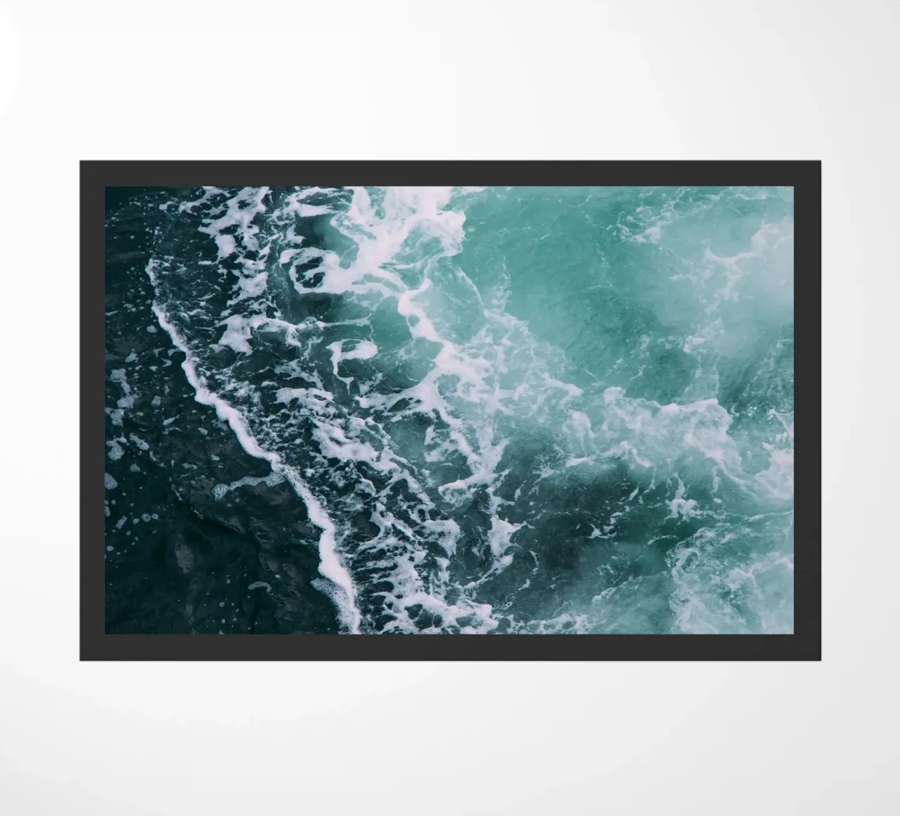 Ocean Waves doormat by susea