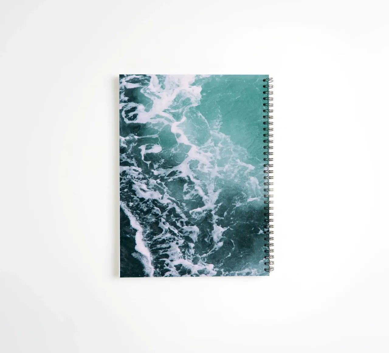 Ocean Waves spiral notebook by susea