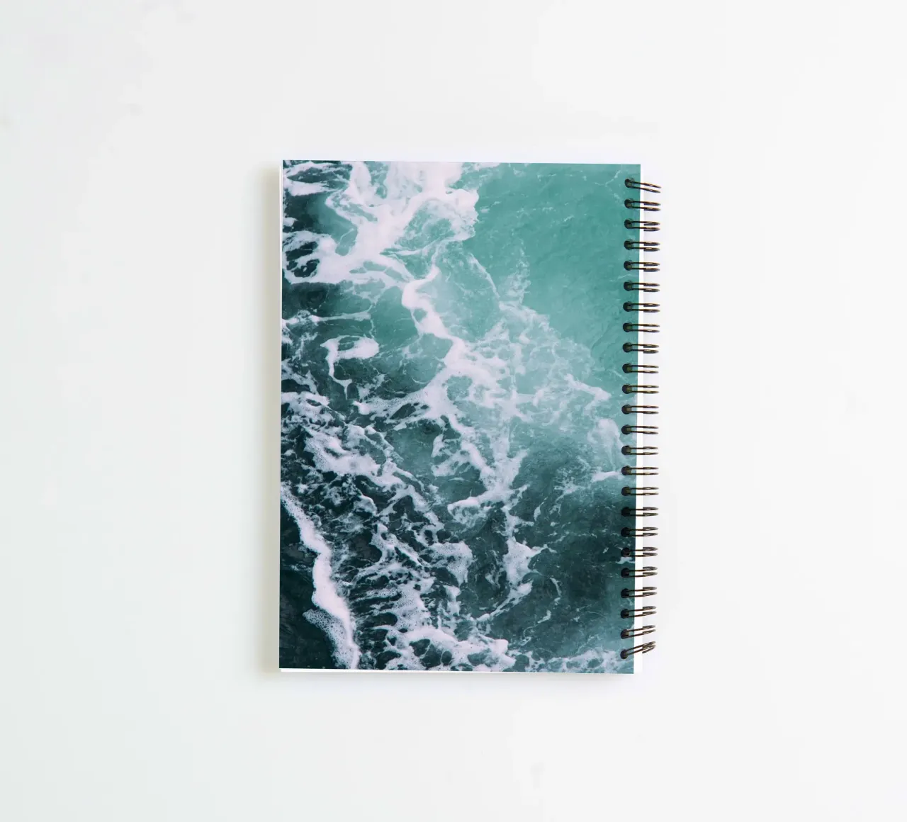 Ocean Waves spiral notebook by susea