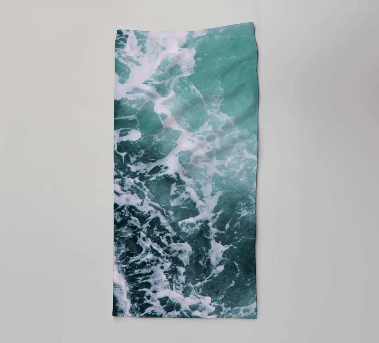 Ocean Waves towel by susea
