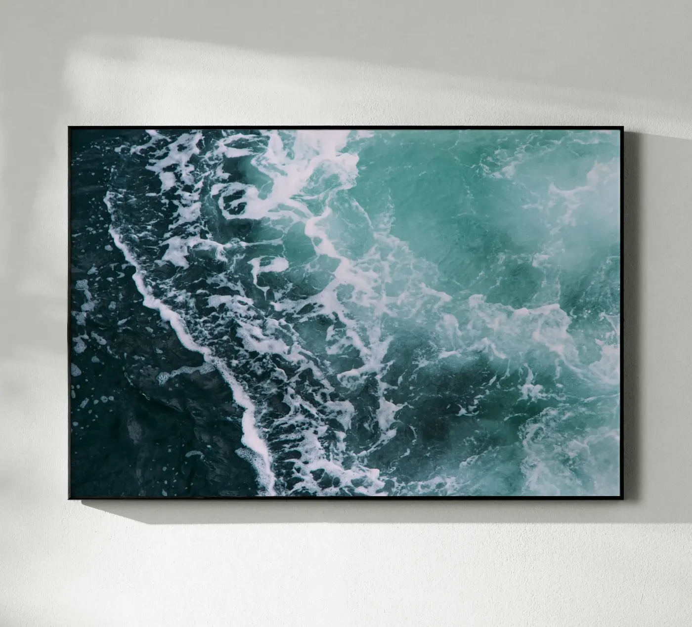 Onde dell'oceano plexiglass da susea