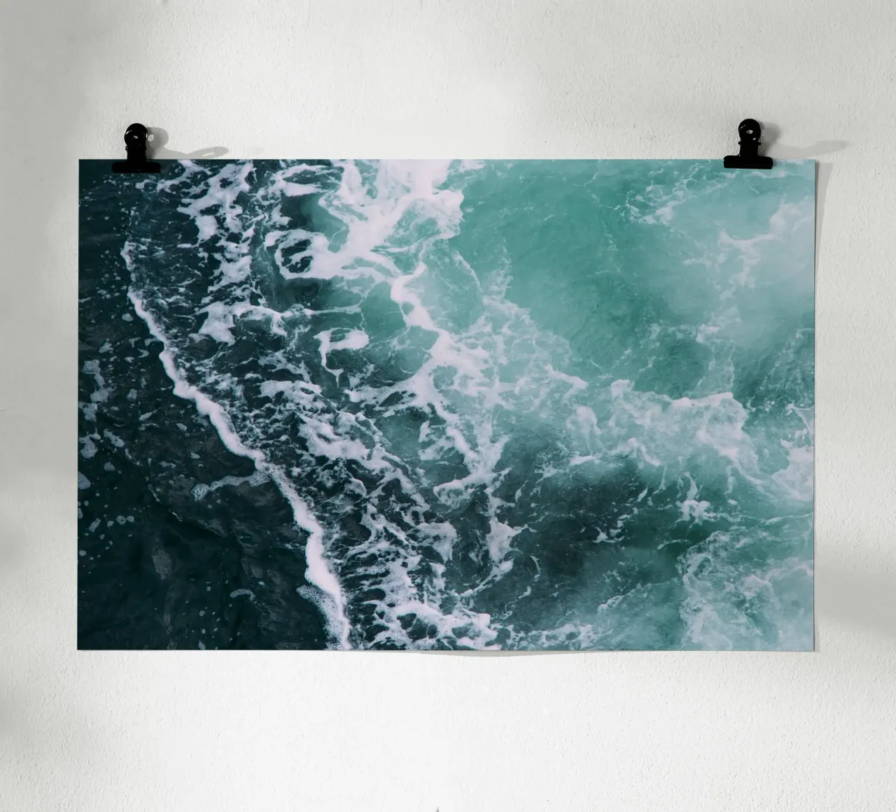 Ocean Waves poster by susea