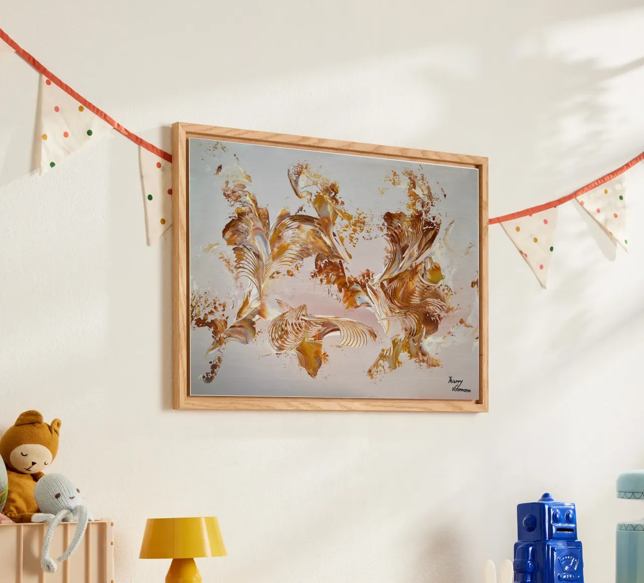 IDEAL GIFT 123 plexiglass da Thierry Vobmann Abstract painting