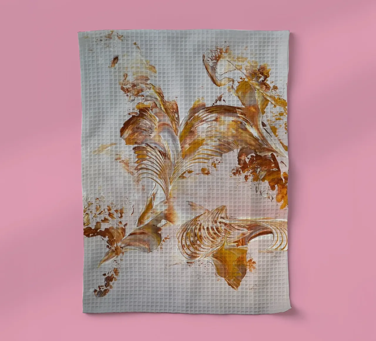 IDEAL GIFT 123 Geschirrtuch von Thierry Vobmann Abstract painting