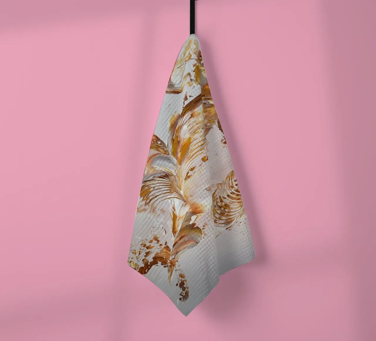 IDEAL GIFT 123 Geschirrtuch von Thierry Vobmann Abstract painting