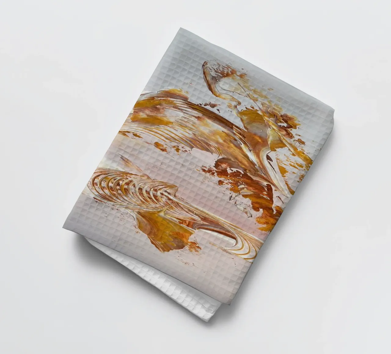 IDEAL GIFT 123 Geschirrtuch von Thierry Vobmann Abstract painting