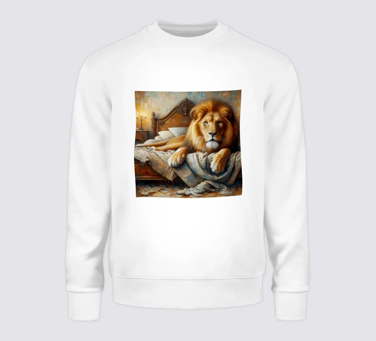 Un leone nel mio letto felpa da ARTVI-SHOP
