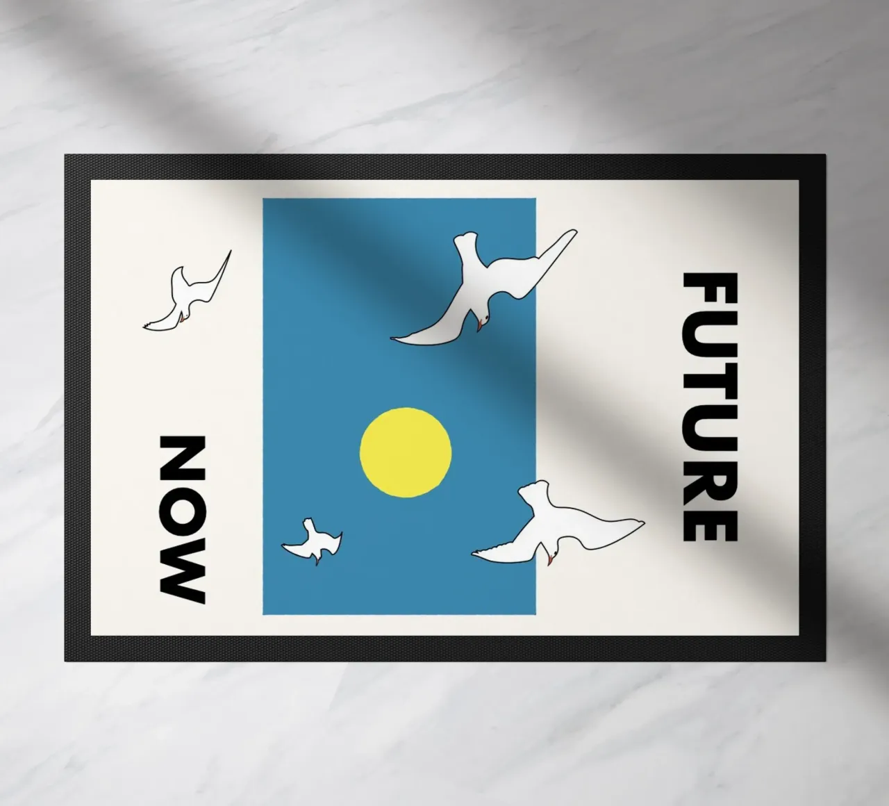 FUTURO ORA - GABBIANI zerbino da natural neutral