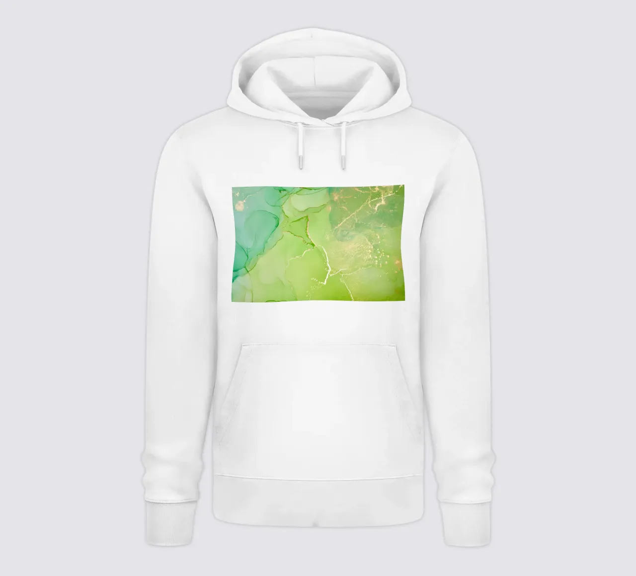 Inchiostro ad alcool colorato e traslucido. texture marmorea multicolore felpa con cappuccio da 🎁 NOBELART