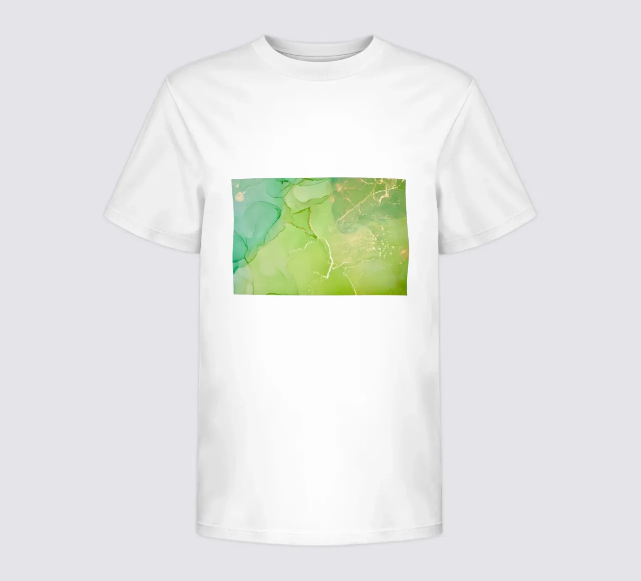 Inchiostro ad alcool colorato e traslucido. texture marmorea multicolore t-shirt bambini da ARTVI-SHOP