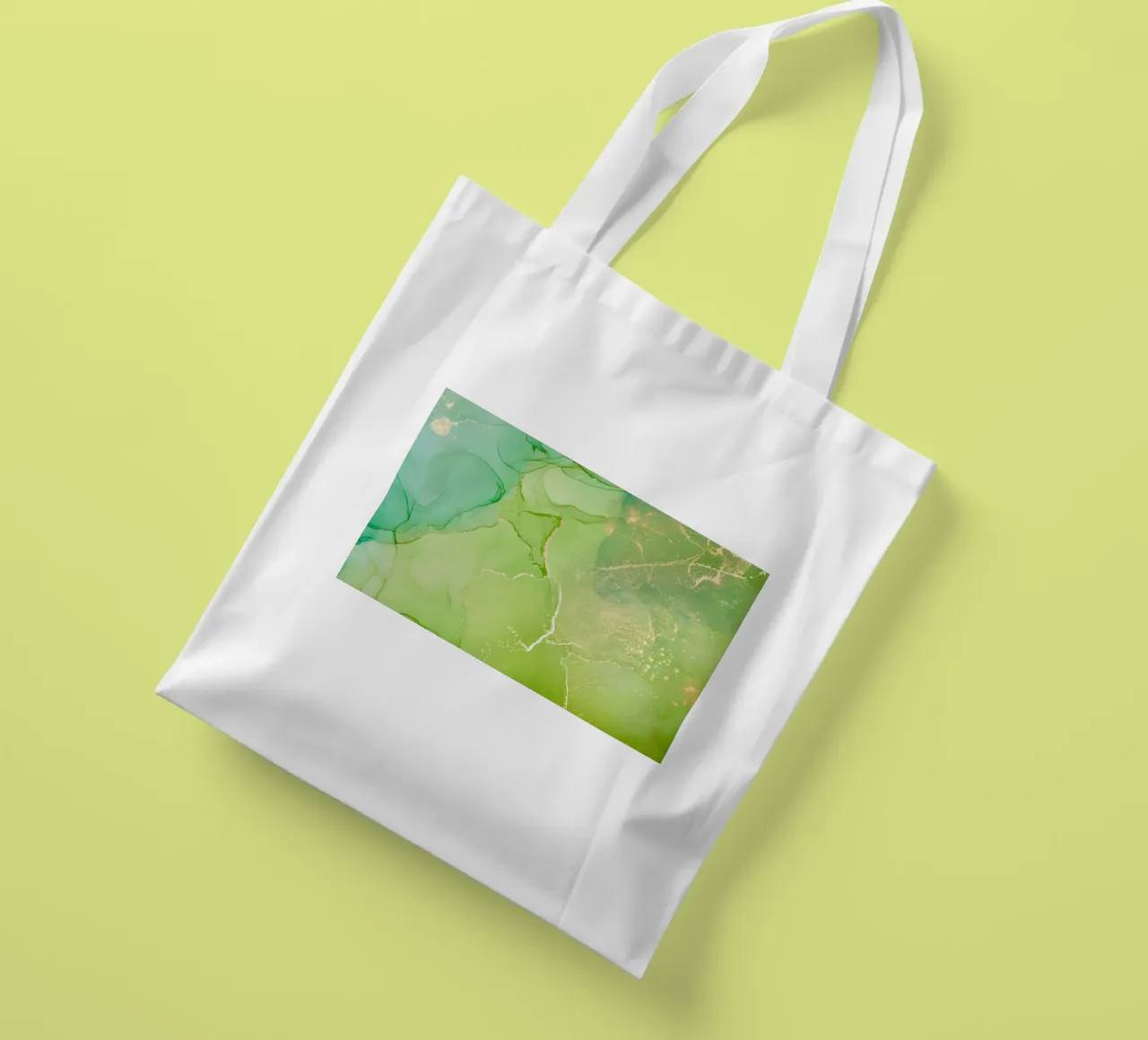Inchiostro ad alcool colorato e traslucido. texture marmorea multicolore borsa in juta da ARTVI-SHOP