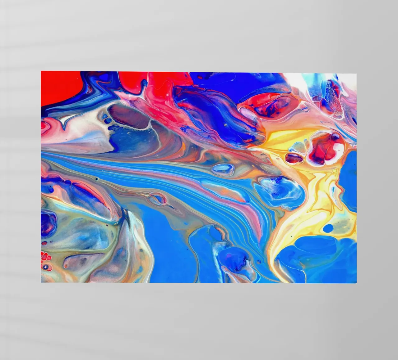 Sfondo di vernice acrilica che cola, colori di lusso pellicola backlit da 🎁 ARTVI-SHOP