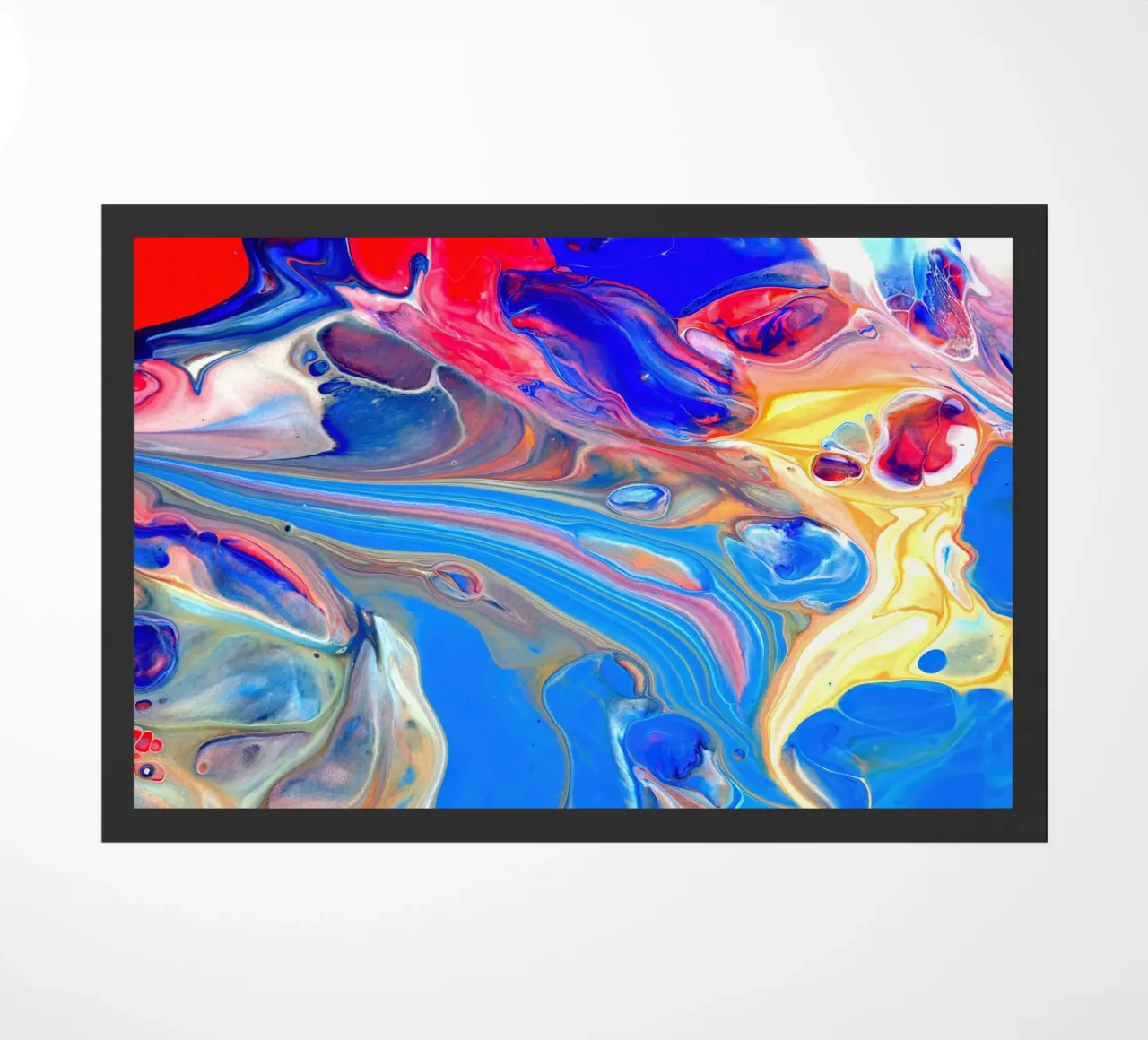 Sfondo di vernice acrilica che cola, colori di lusso zerbino da 🎁 ARTVI-SHOP