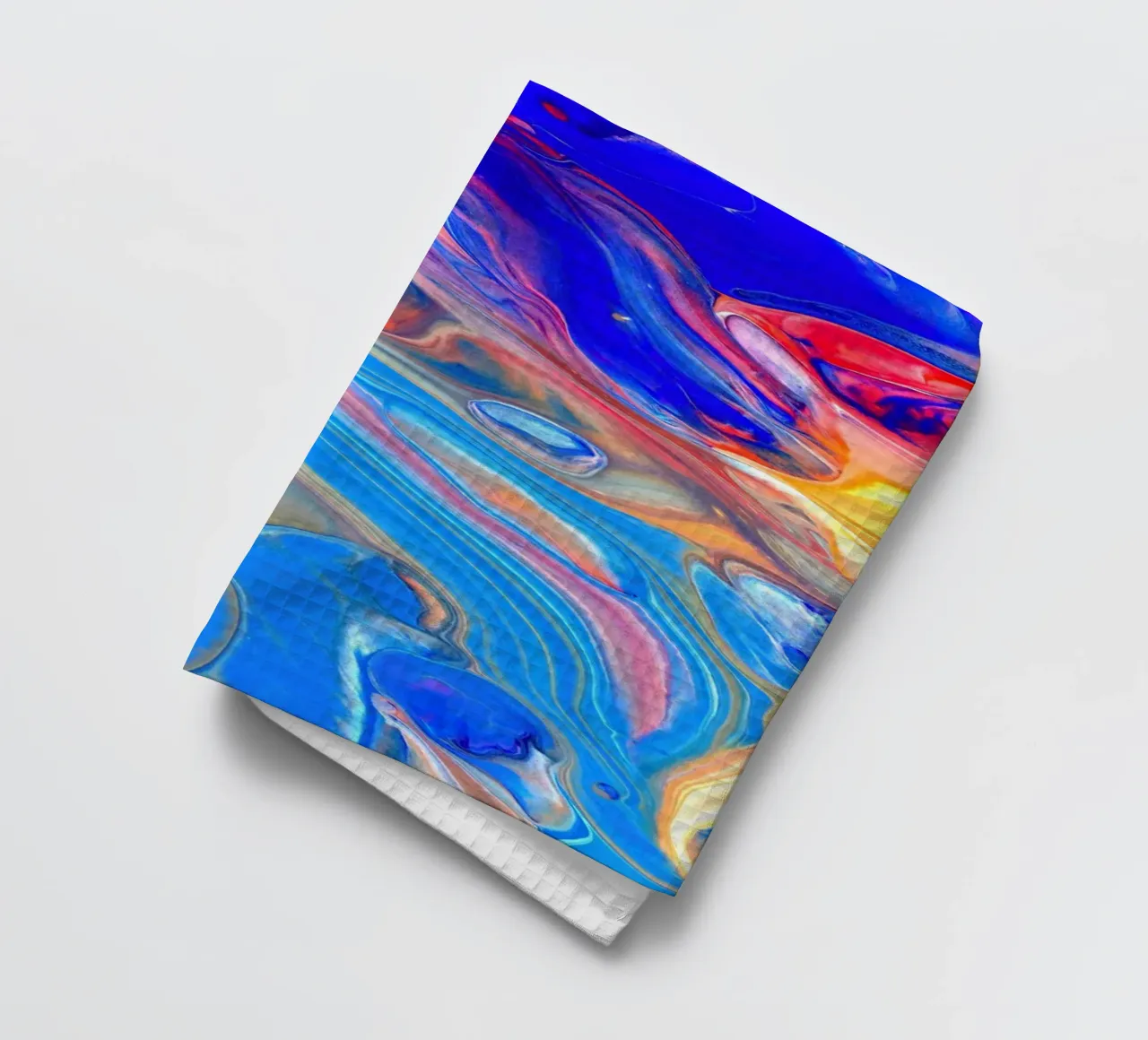 Sfondo di vernice acrilica che cola, colori di lusso canovaccio da cucina da 🎁 ARTVI-SHOP
