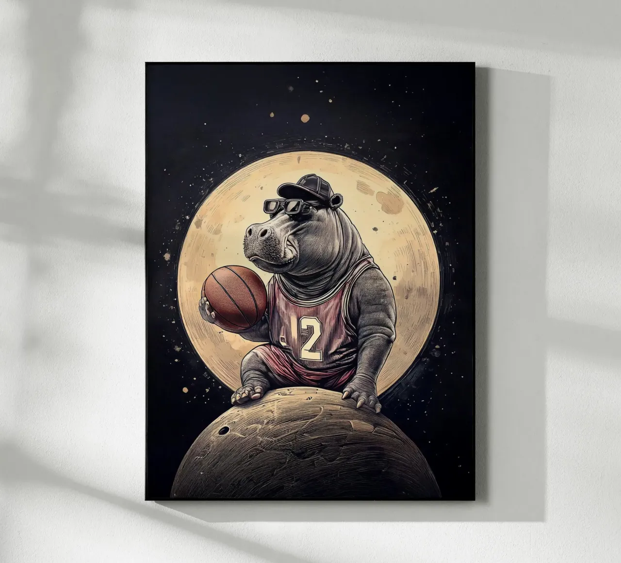 Hippo Moon plexiglass da tylerstudio