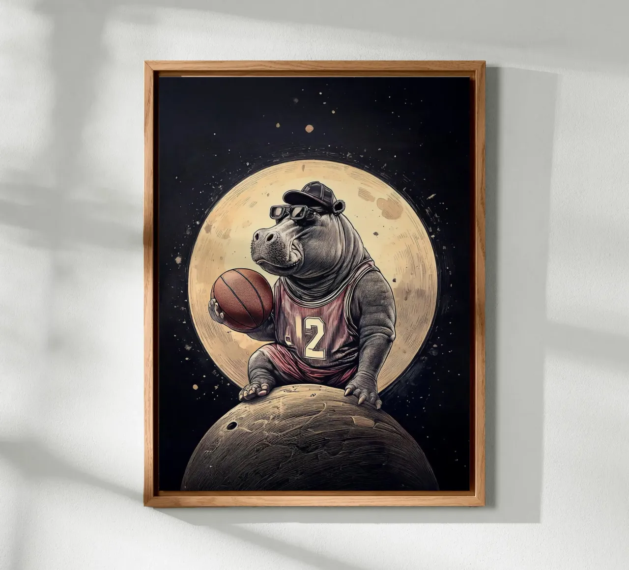 Hippo Moon forex plate by tylerstudio