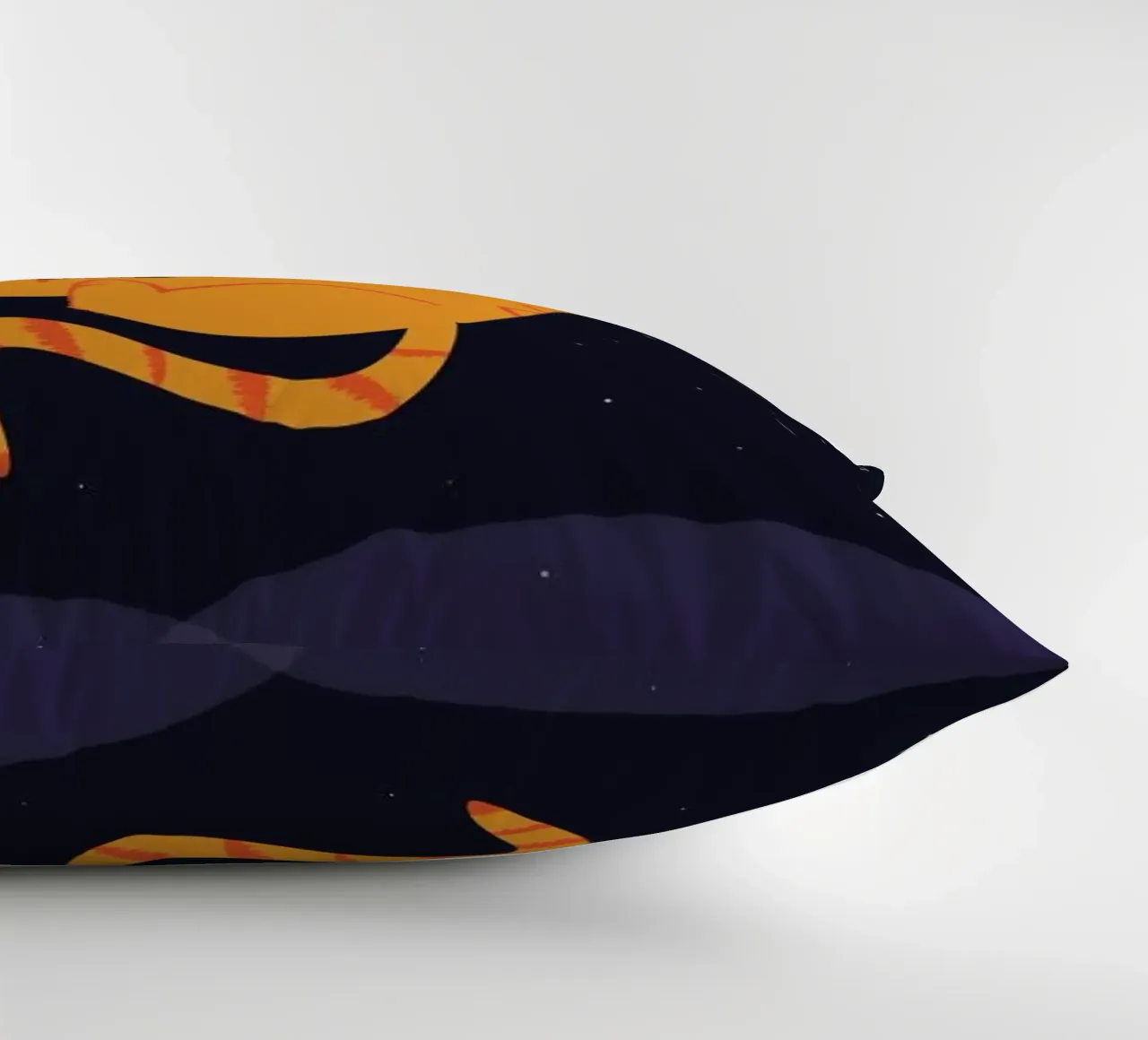 Floating Space Cat decorative cushion by Karin Bijlsma