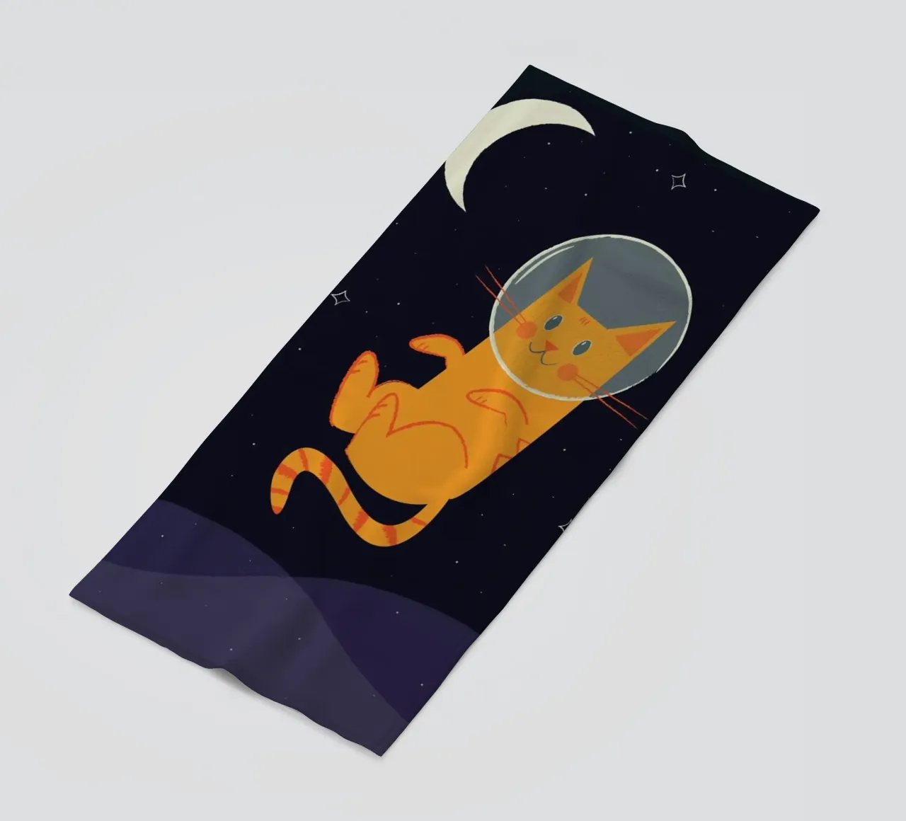 Floating Space Cat telo mare da Karin Bijlsma