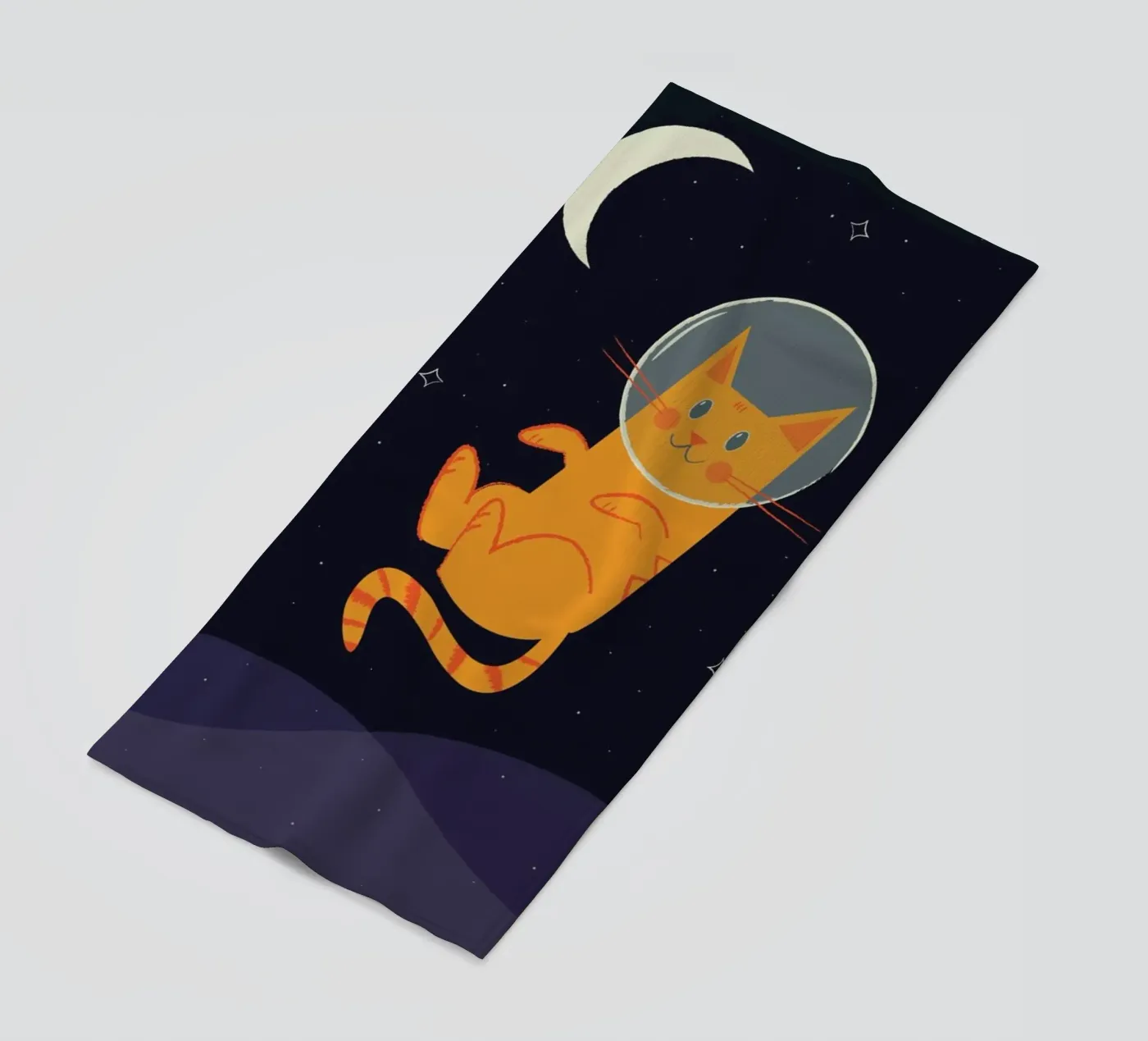 Floating Space Cat telo mare da Karin Bijlsma