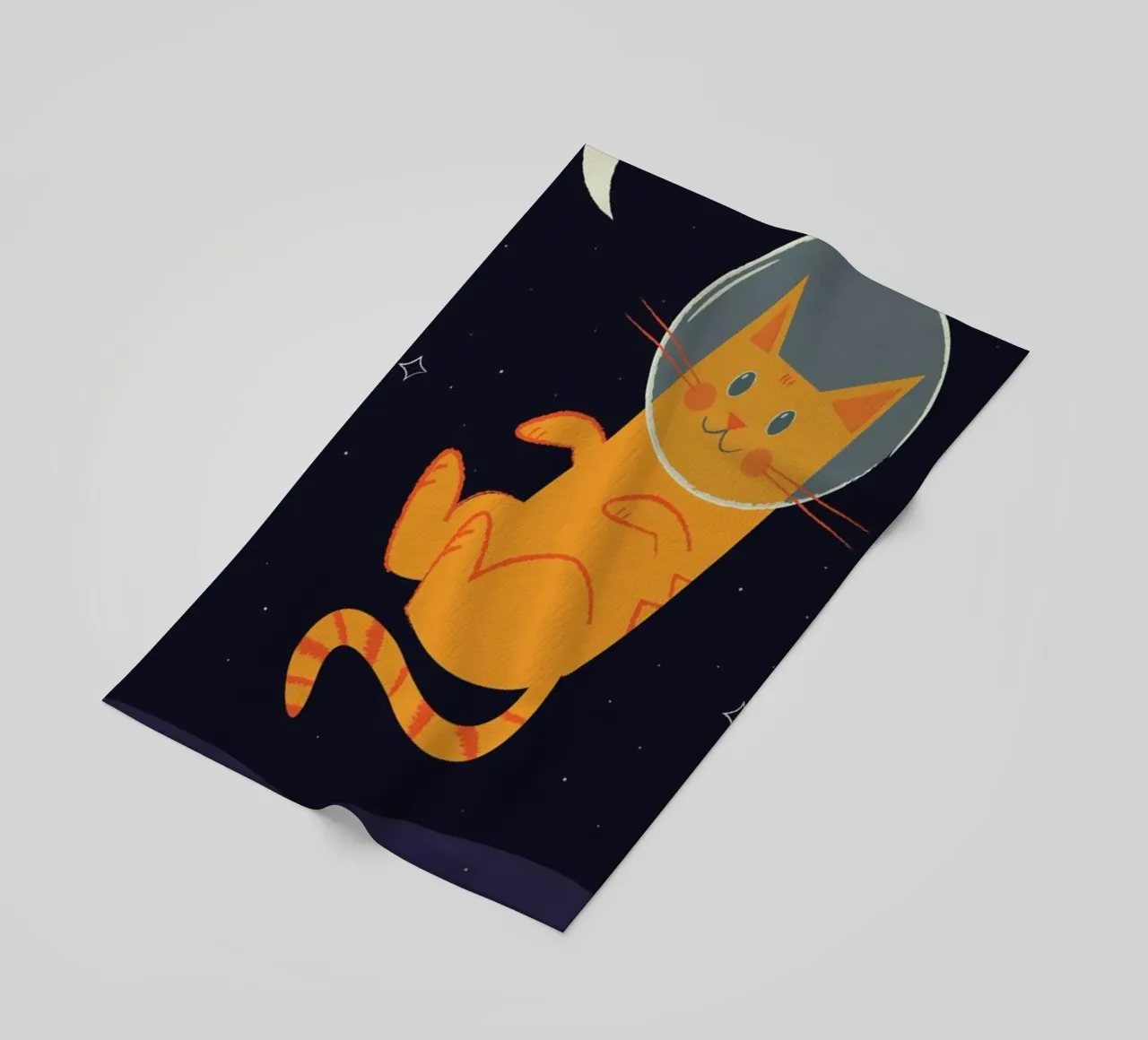 Floating Space Cat telo mare da Karin Bijlsma