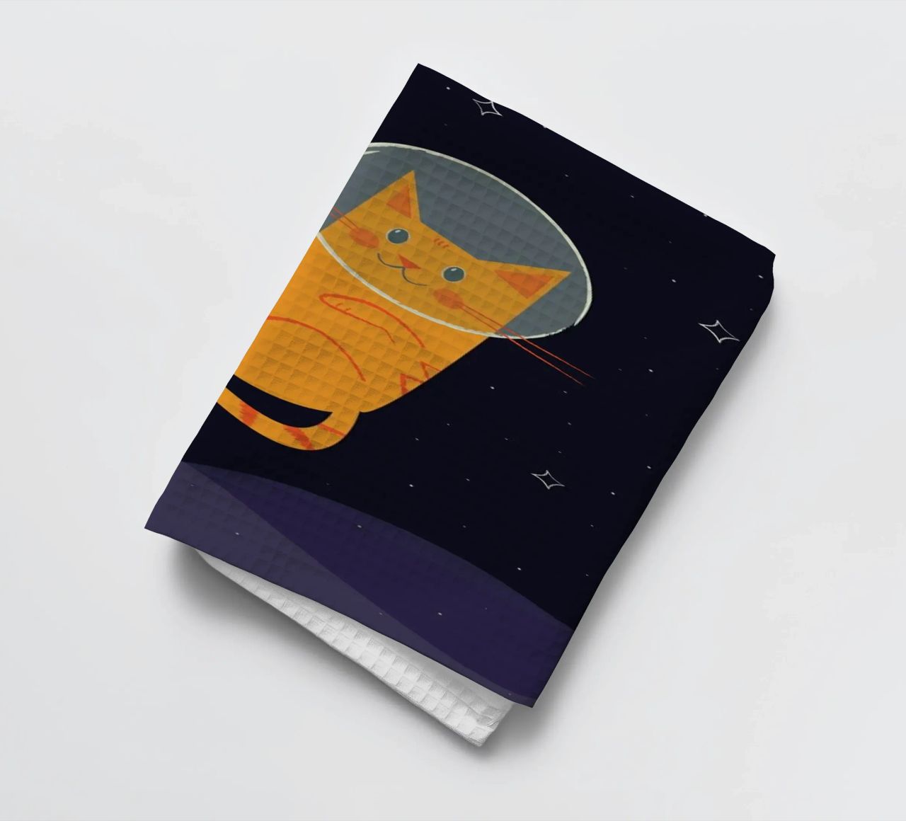 Floating Space Cat canovaccio da cucina da Karin Bijlsma