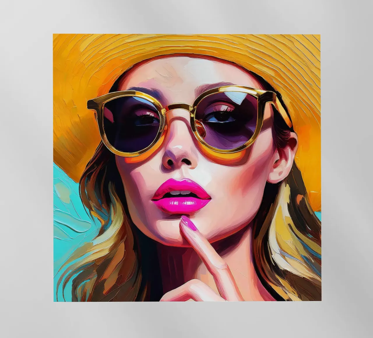 Occhiali da sole donna 2 pellicola backlit da Take Your Art BV